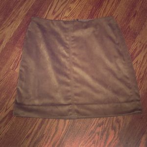 J Crew Suede Skirt